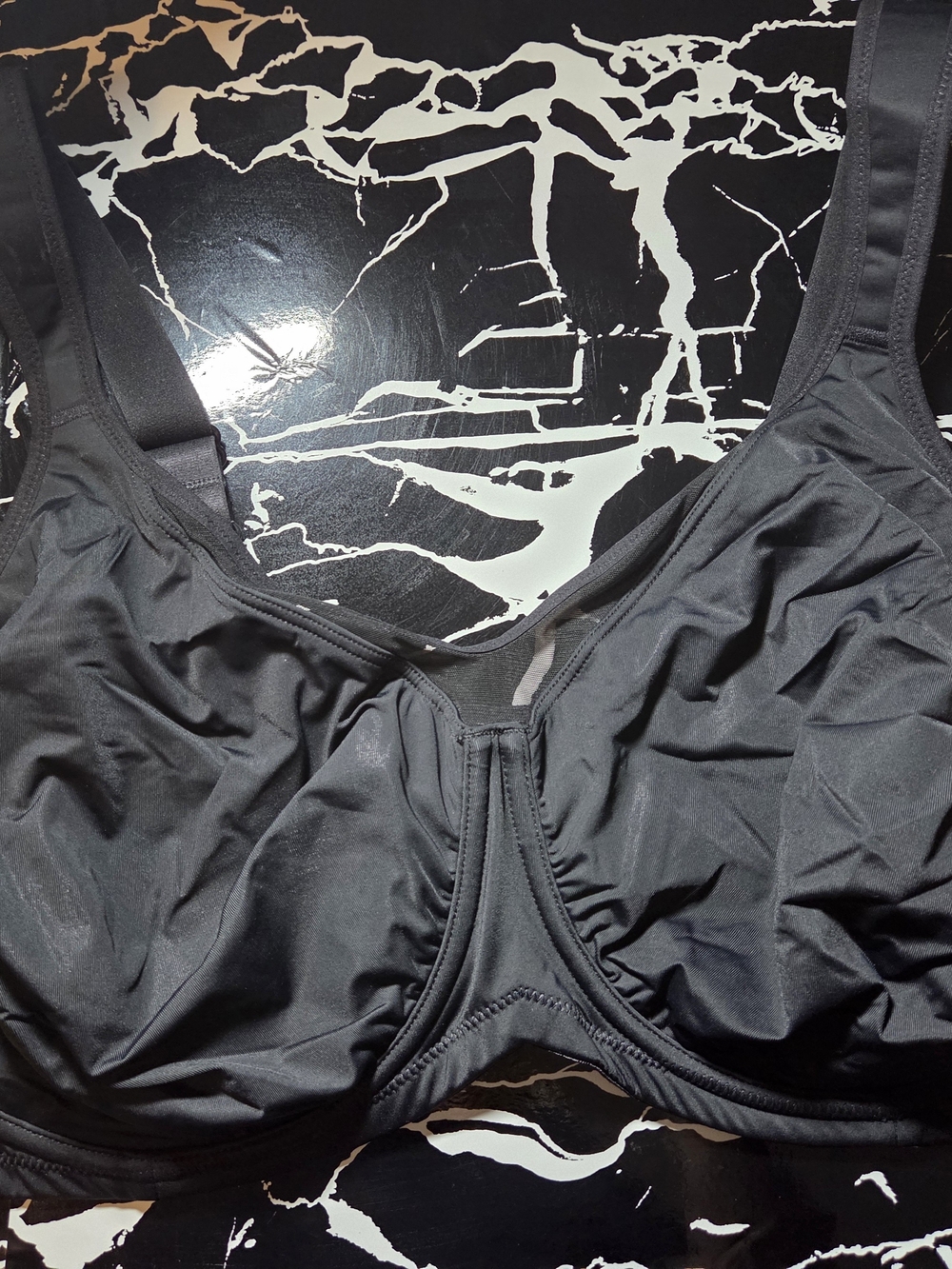 HSIA Black Full-Coverage Support Bra - Women Intimates & Sleepwear